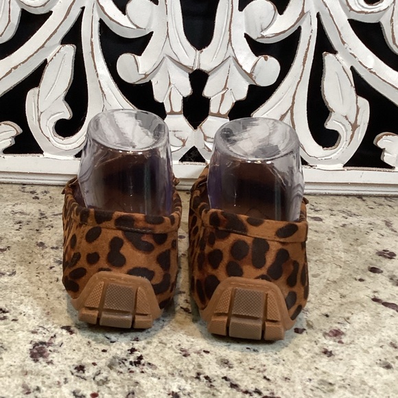 Comfort Leopard Driving Loafers Size 8 - Picture 4 of 11